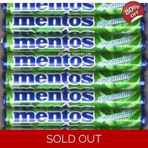Mentos Spearmint Chewy Dragees